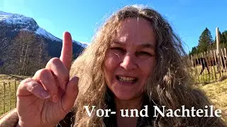 Leben abseits in den Bergen: Vor- und Nachteile | Plauderzeit am Hof am See in Norwegen