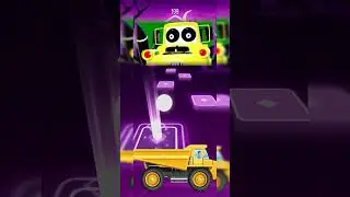 CHICK HICKS EATER | Tiles Hop EDM Rush #shorts #tileshop #games #music #lightningmcqueen #chickhicks