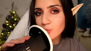 [ASMR] 3dio kisses 💋 breathing, up close (slow asmr)