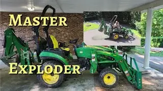 My John Deere 2025r Blew Up.