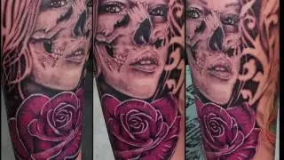tattoo artist -Johnny B Burrow - video portfolio -  john burrow jr. #johnnybtattoos