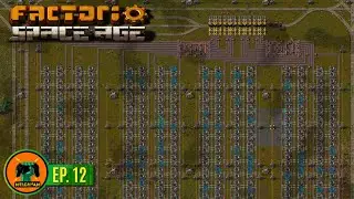 UN BLOQUE, 576 HORNOS: LA NUEVA FUNDICI&Oacute;N - EP. 12 // Factorio SPACE AGE 