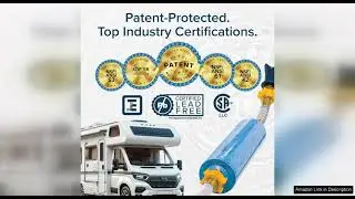 Camco Taste PURE RV Water Filter - New Advanced 6-Step Patent-Protected Filtration - Review