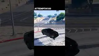 UNREAL GTA 5 STUNT 🤯🔥 #shorts #gtastunts #gta