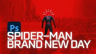 SPIDER-MAN BRAND NEW DAY! - Photoshop Speed-Art