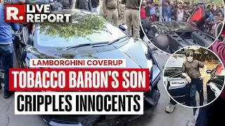LIVE Report: Tobacco Tycoon's Son Rams Speeding Lamborghini Into Pedestrians In Kanpur, 6 Injured