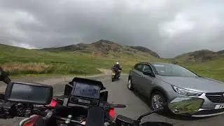 Hardknott & wrynose pass on 23 africa twin dct