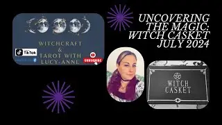 July 2024 Witch Casket 😌&rdquo;Calming Magic&rdquo;😌#witchcraft #witch #calmingmagic  #witchcasketuk