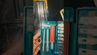 Unboxing caring art tools😍 #carvingtools #carving #pencilcarving