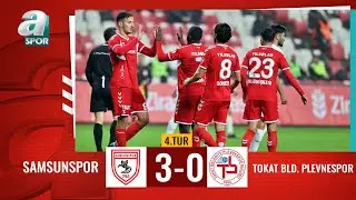 Samsunspor 3-0 Tokat Belediyesi Plevnespor (Ziraat Türkiye Kupası 4. Tur Maç) / A Spor