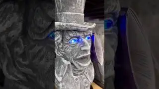 Haunted Statue | Lowe&rsquo;s #halloween #animatronics #lowes #haunted #spooky #horror