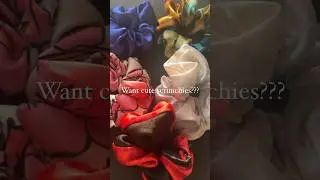 Cute Scrunchies By Ain Wear✨💌 #scrunchies #smallbusinessowner #youtubeshorts #ytshorts