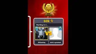 8 ball pool | Easy Tournament Win 💀🔥 #zkgaming