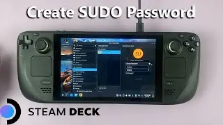 Как создать пароль Sudo в Steam Deck