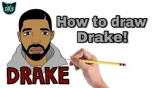 How to draw Drake! Step by step!