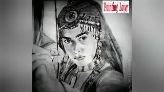 Sketch of Halima Sultan | Artist of Painting and Calligraphy
