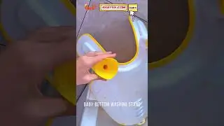 Baby Bottom Washing Stand: Hygienic & Convenient Diaper Cleaning #BabyCare #CleanBaby