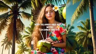 Why Islands are filled with coconut trees?  #top10islands #islandfacts #islandcuriosities