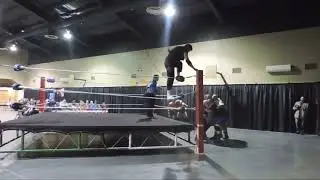 NPW | Drew Douglas (c) vs Brad Guthrie | NPW Title Lumberjack Match | February Fallout | 2015-02-19