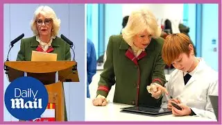 ‘Like coming home’: Queen Consort Camilla delivers speech at University of Aberdeen