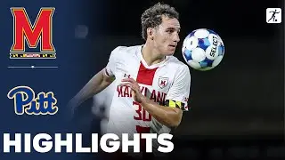 Мэриленд против Питтсбурга | NCAA College Soccer | Лучшие моменты — 19 сентября 2025 г.