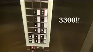Awesome Schindler 3300 elevators at the Hampton Inn Kennesaw GA
