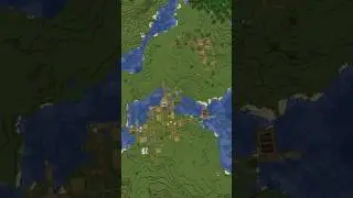 I found TWO Blacksmith Villages at Spawn in this Minecraft Seed