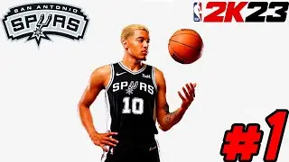 Zaczynamy odbudowę Spurs! | NBA2K23 PL MyNBA [#1]