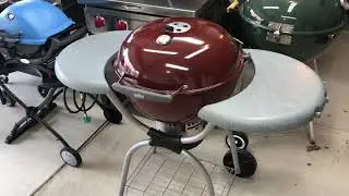 Weber Classic Platinum One Touch With Vortex / Open Pit BBQ Sauced Chicken Legs, Awesome!