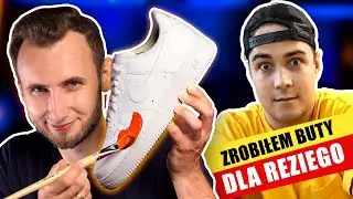 Custom Nike Air Force 1 dla Reziego *JEGO REAKCJA*