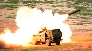 MARINES LIVE-FIRE HIMARS (High Mobility Artillery Rocket System) Exercise Chromite Watchfire