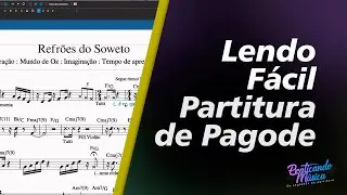 Lendo F&aacute;cil Partitura de Pagode