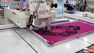 ماكينة الطرز الإلكتروني راس واحد فياتكس | 601.1 | Machine à broder électronique 1 tête Feiya tex