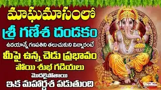 వినాయక దండకం బుధవారం ఉదయం వింటే - అన్ని శుభాలే - VIGNESHWARA DANDAKAM | WEDNESDAY BHAKTI SONGS