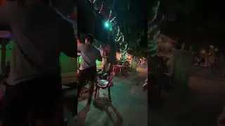 Evening walk through at Alona Beach, Panglao Bohol August 2023