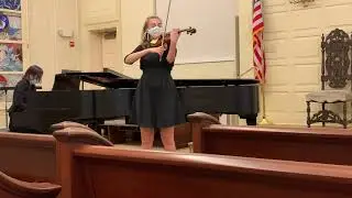 Ava Shedd Prokofiev Violin Concerto No. 2&ndash;1st mvt