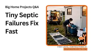 Tiny House Septic Emergency Kit Pumpout Protocol