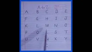 Abcd #ABCD #AbcdAbcd #aforapple #alphabets 