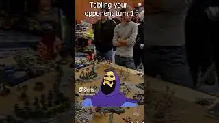 Tabling your opponent turn 1 #warhammer40k #40k #tournament