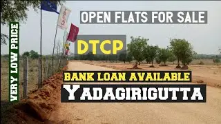 yadagirigutta open plots for sale yadadri |very low price| Near main road| surya kiran 9866291243