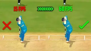 Real Cricket 24 Lag Problem Fix it