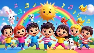 Toodly Doodly Doo Song 🌈 Happy Nursery Rhymes for Babies & Toddlers @minimagic-d1k
