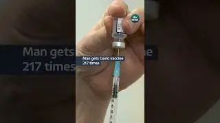 A man from Germany has been vaccinated against Covid-19 217 times  #itvnews #health
