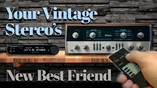 Add Remote Volume Control For Analog + Digital Inputs To Vintage Stereo!  &bull; HDACC II-4K DAC