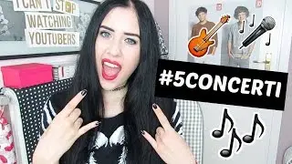 SONO SALITA SUL PALCO! #5CONCERTI | cleotoms