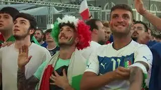 LIVE: Fans in Rome watch Italy play Spain in the Euro 2020 semi-finals