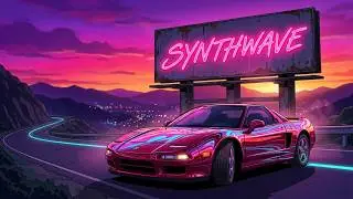 Retrowave LoFi Synthwave 80&acute;s - Music For Work - Outrun Night Drive Music