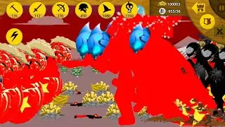 Stick war Legacy mod vip | New mod Stone Giant vs kai Rider vs Boss super Giant