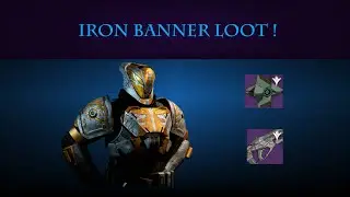 Destiny - Iron banner Loot !