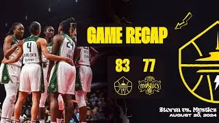 Seattle Storm vs Washington Mystics | Washington, DC | August 20, 2024